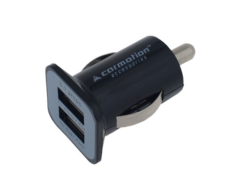 Töltő 2x USB, 3100 mA, 12/24V-os szivargyújtóhoz