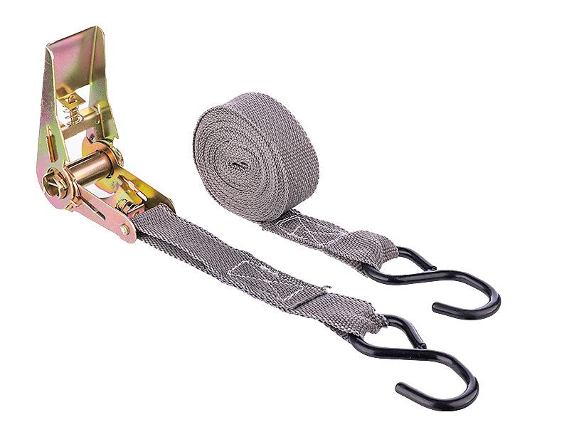 Ratchet rögzítő heveder a rakomány rögzítéséhez, 25mm x 4,5m, 350 KG