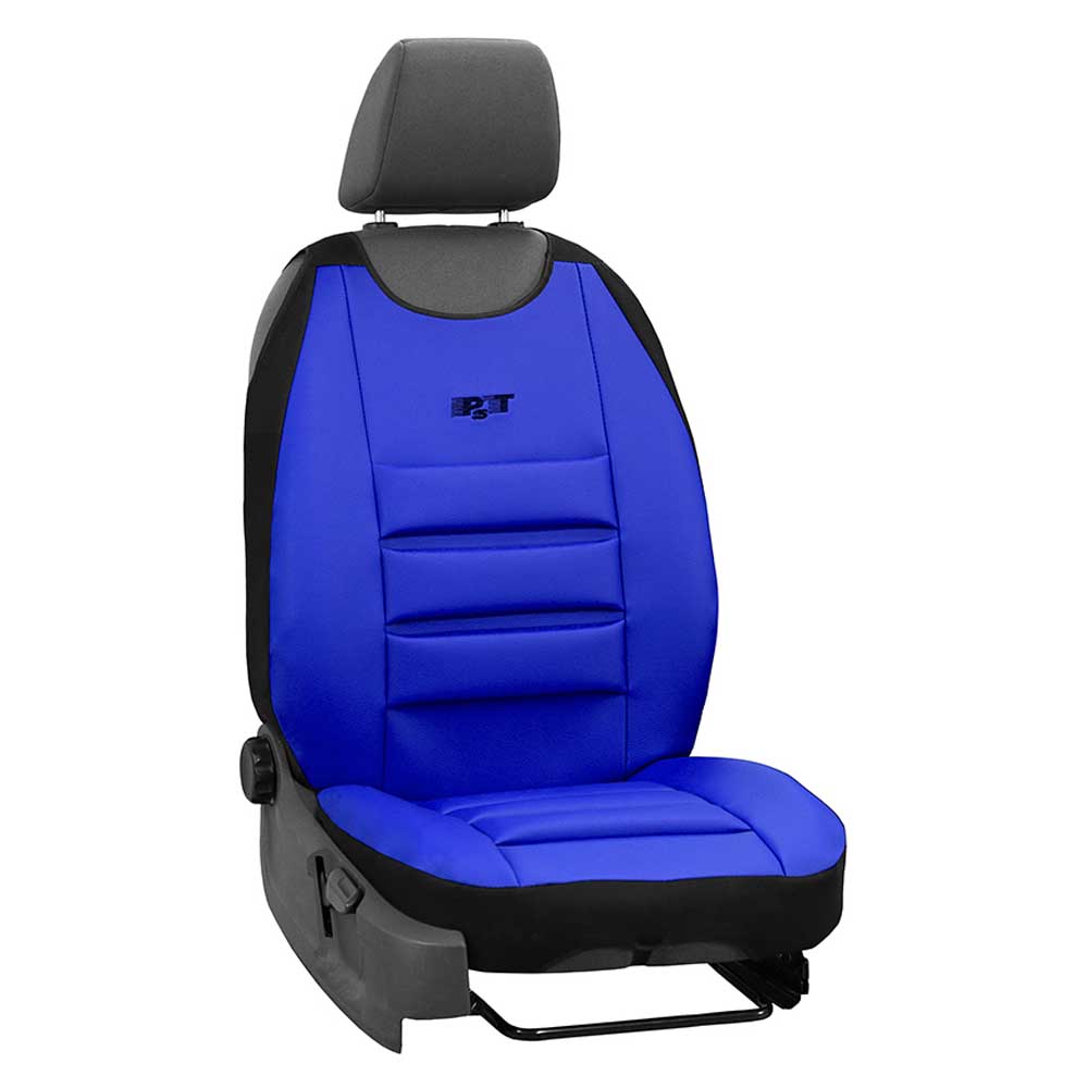 Protect Ergonomic univerzális üléshuzat vezetői üléshez, kék színben, ökológiai bőrből