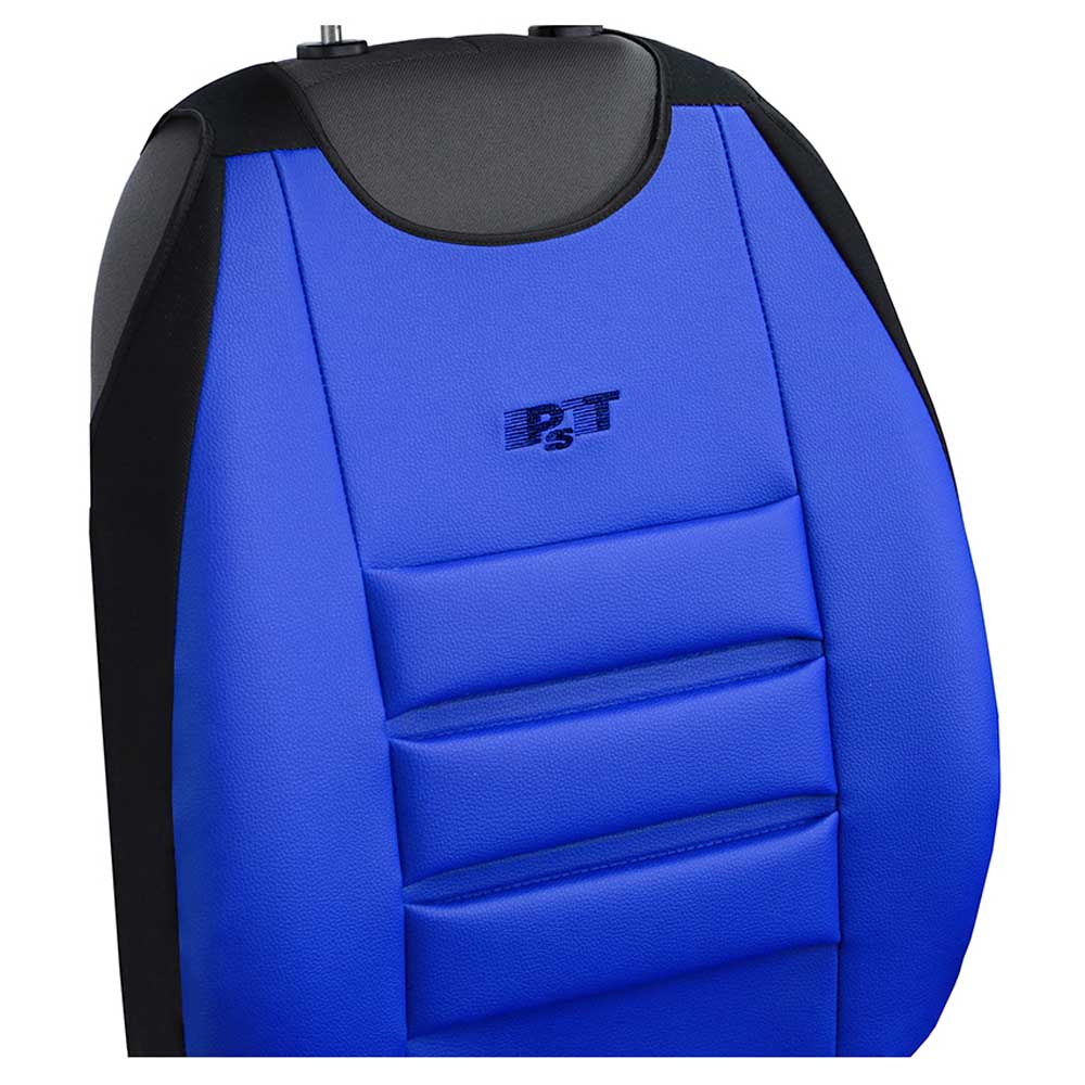 Protect Ergonomic univerzális üléshuzat vezetői üléshez, kék színben, ökológiai bőrből
