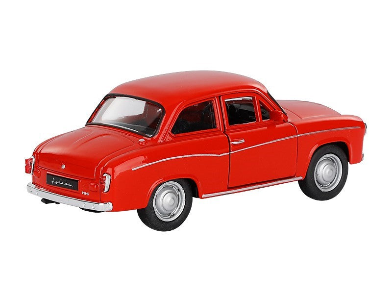 1:34 es modell PRL Syrena 105 piros A884S105C – kép 2
