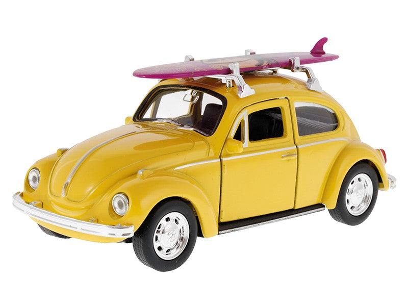 1:34 es modell VW Bogár szörfözés sárga A880VWBSZ – kép 2
