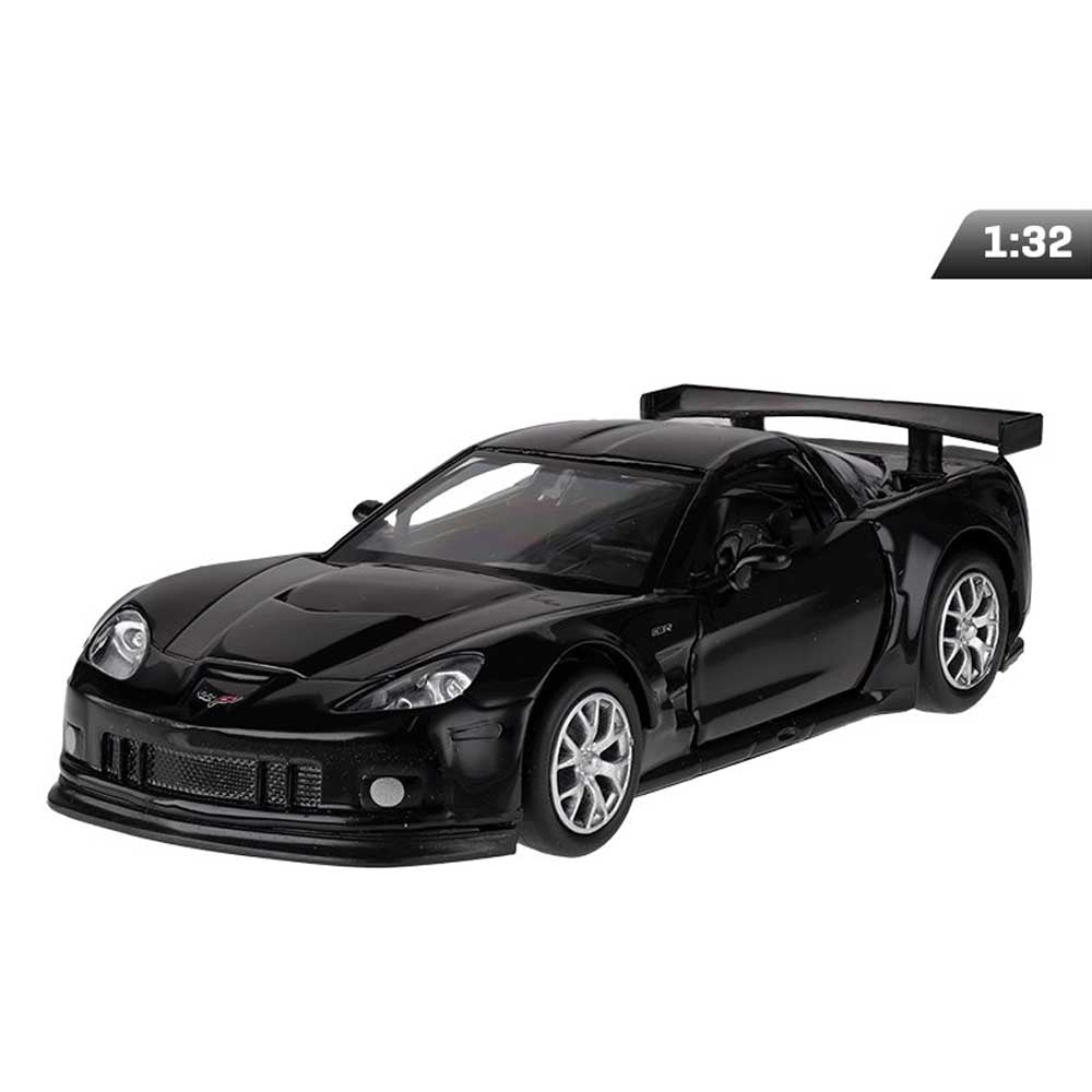 Chevrolet Corvette C6.R modellautó 1:32 – RMZ, fekete