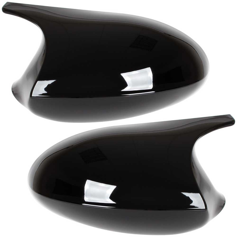 BMW 3 E90 E91 E92 E93 tükörburkolat szett (fényes fekete) 2005-2009
