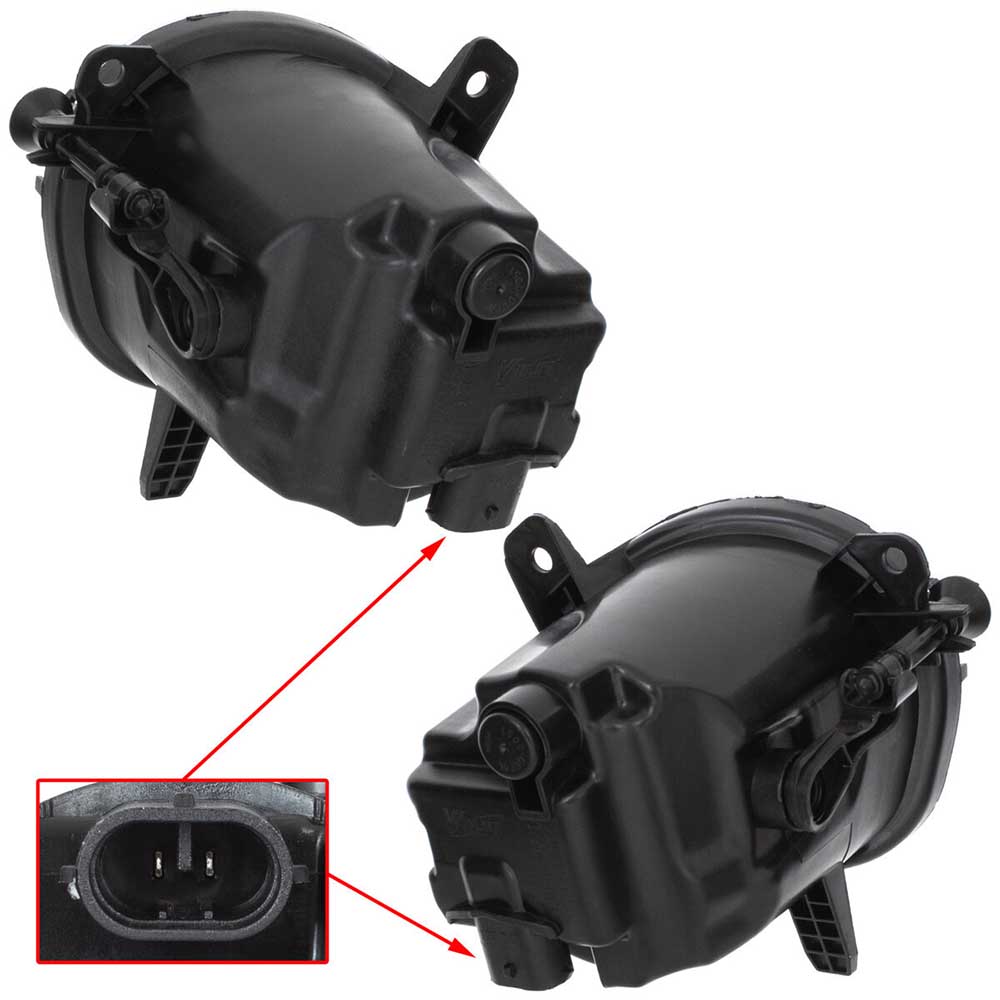 BMW 3 F30 F31 F34 első LED ködlámpa bal és jobb oldal 2011-