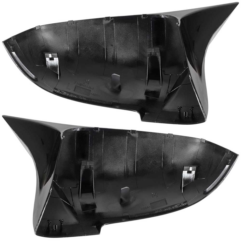 BMW 5 F10 F11 tükörburkolat szett (fényes fekete) 2013-2017