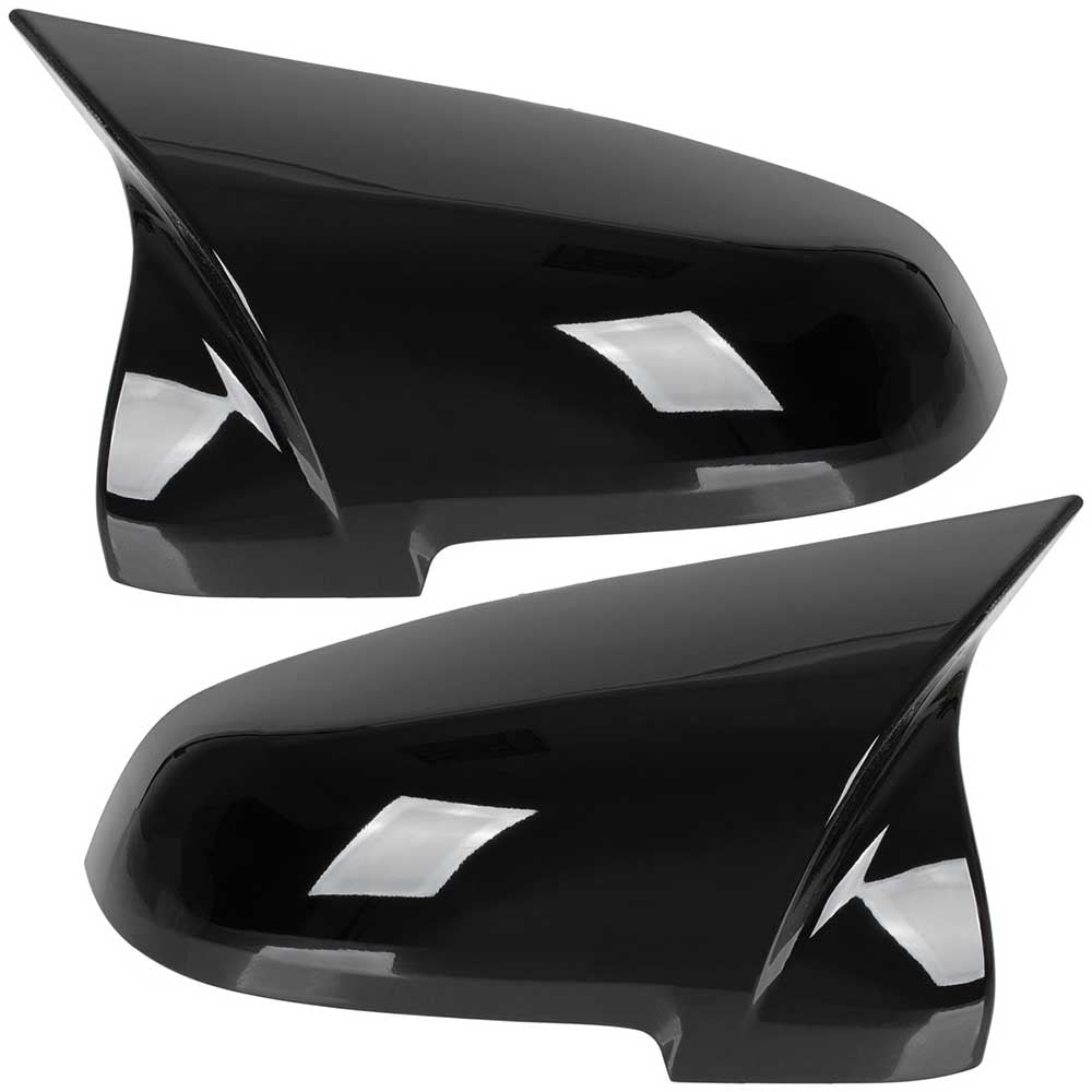 BMW 5 F10 F11 tükörburkolat szett (fényes fekete) 2013-2017