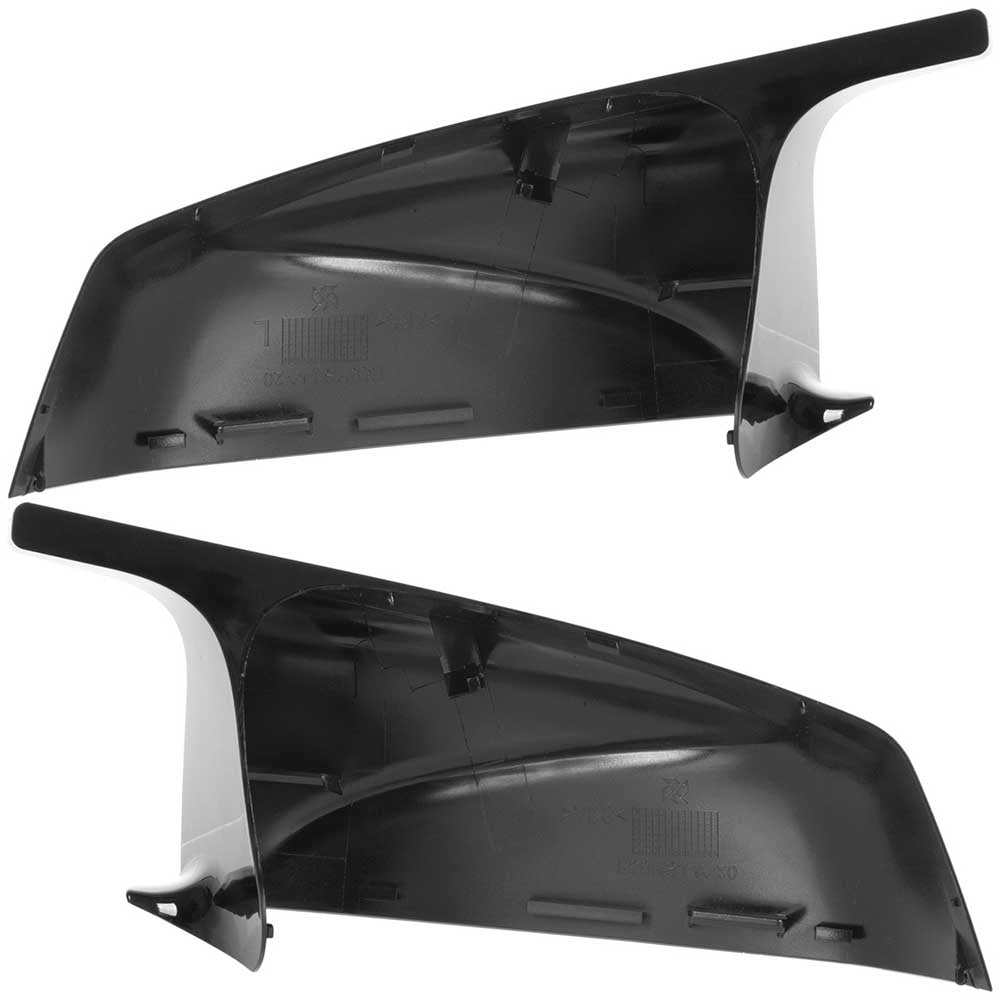 BMW 6 E63 E64 tükörburkolat szett (fényes fekete) 2003-2008