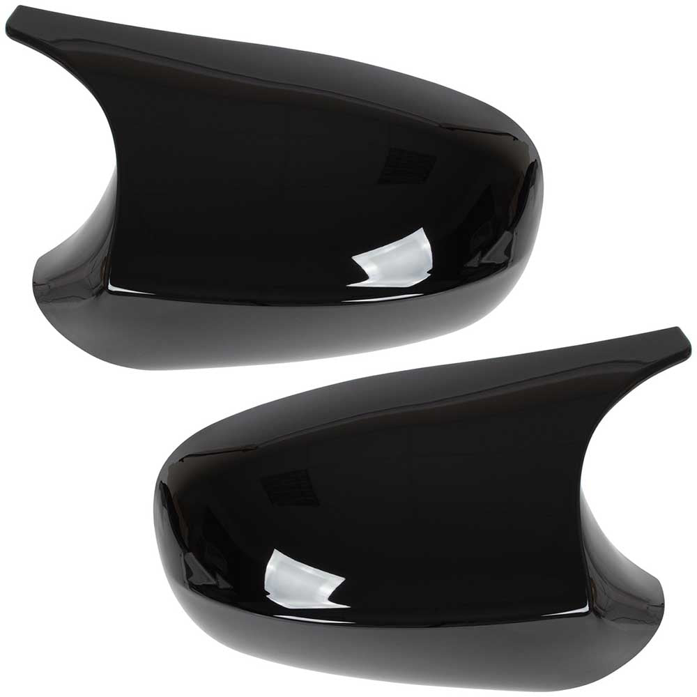 BMW 3 E90/E91/E92/E93 M-Style tükörburkolat (black glossy) 2008-2013