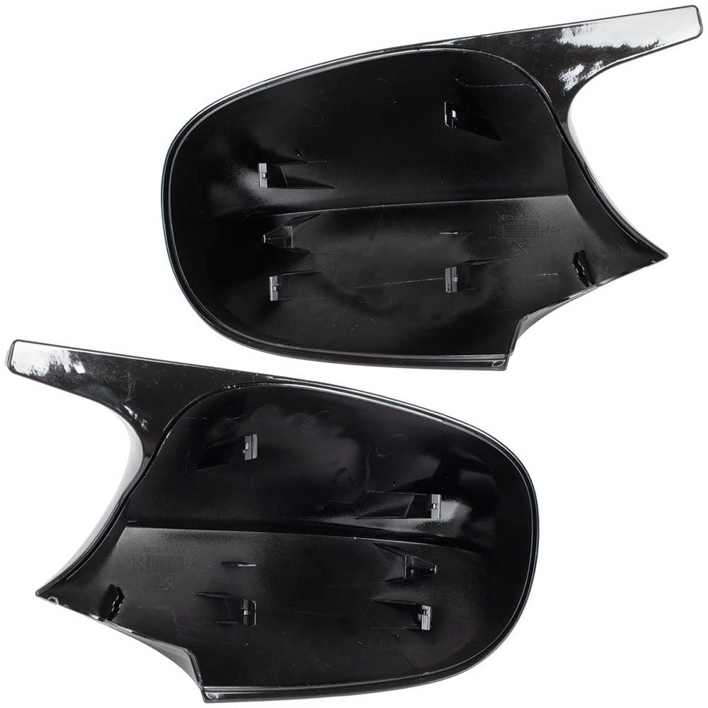 BMW 3 E90/E91/E92/E93 M-Style tükörburkolat (black glossy) 2008-2013
