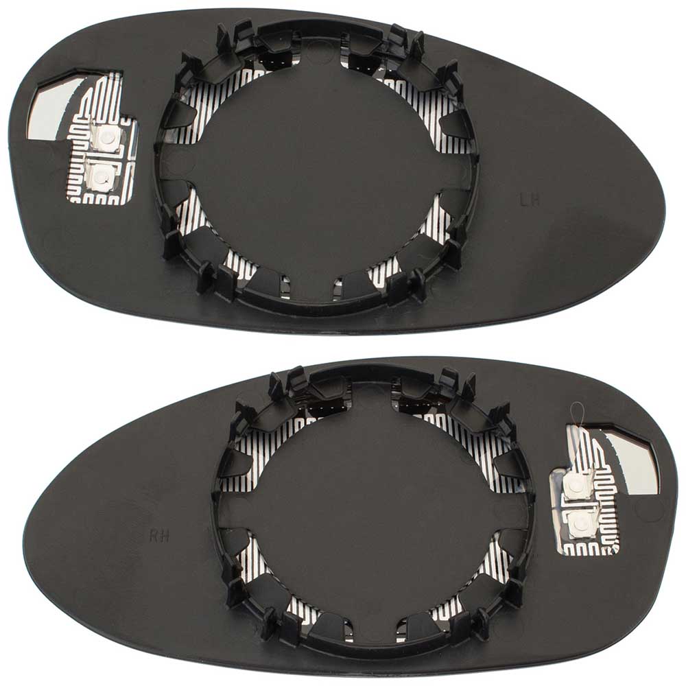 BMW 3 E90/E91/E92/E93 visszapillantó tükörlap szett (fűtött, kék) 2004–2008