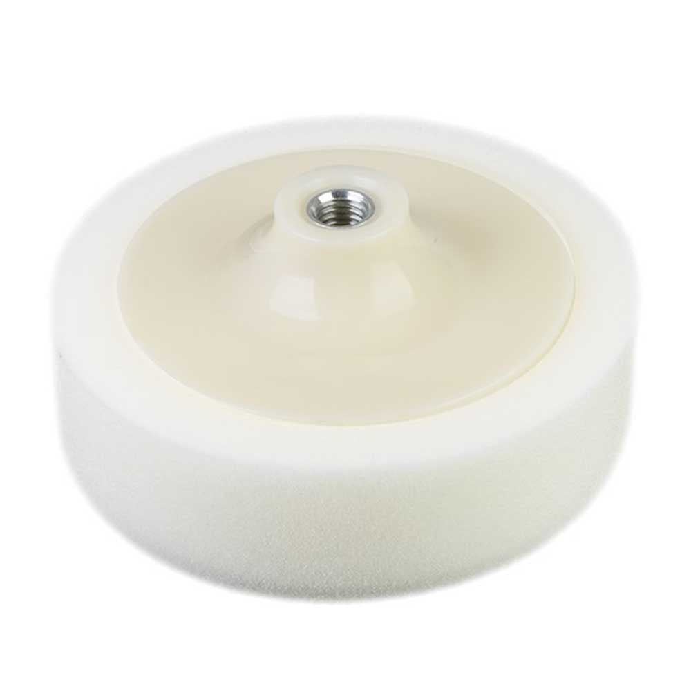 150x45 mm-es fehér polírozó szivacs, M14 menettel