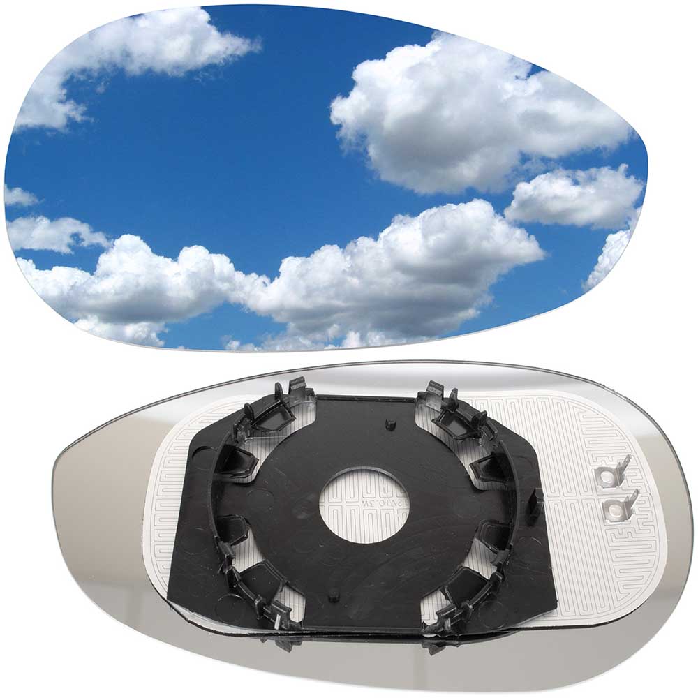 Fiat Punto EVO visszapillantó tükörlap (jobb, fűtött) 2009–2012