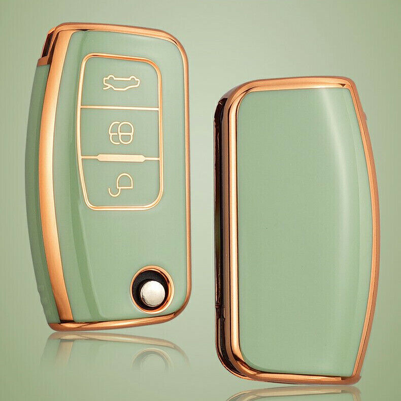 Ford kulcs TPU tok 3 gombos - Zöld