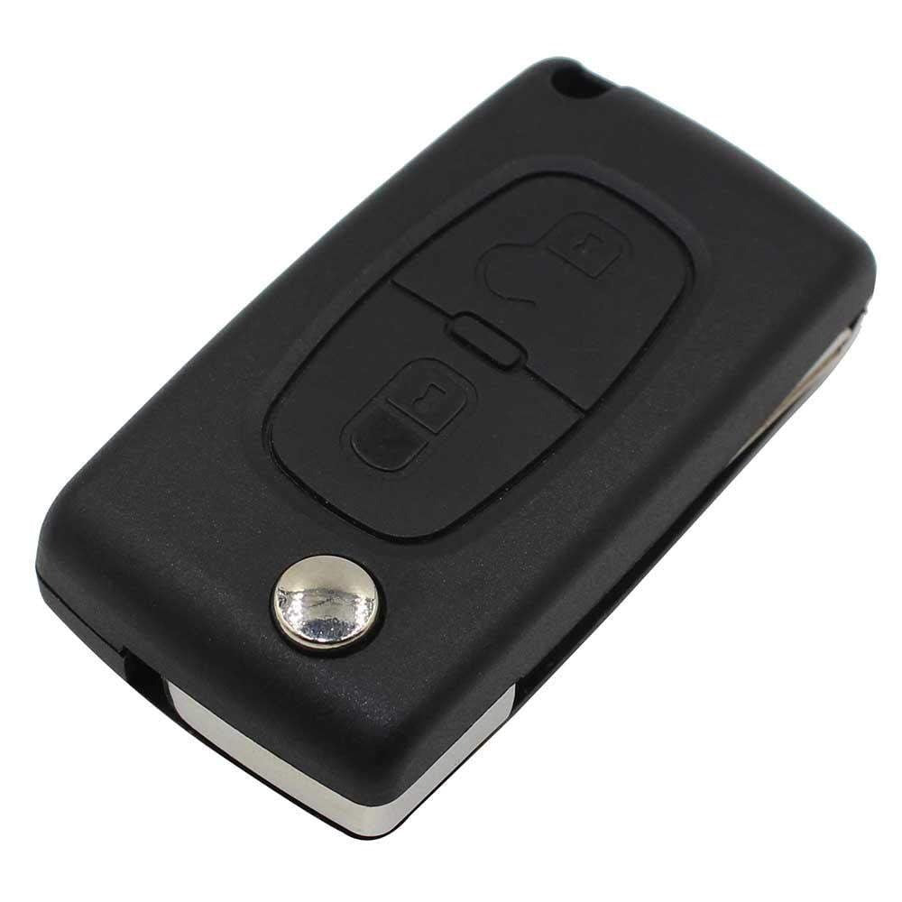 Citroën 2-tlačidlový skladací kľúč