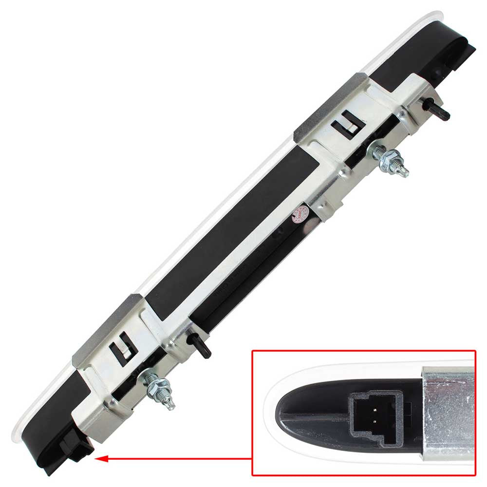 Mercedes SL R230 LED hátsó pótféklámpa 2002-2008 (fehér búra) illesztés