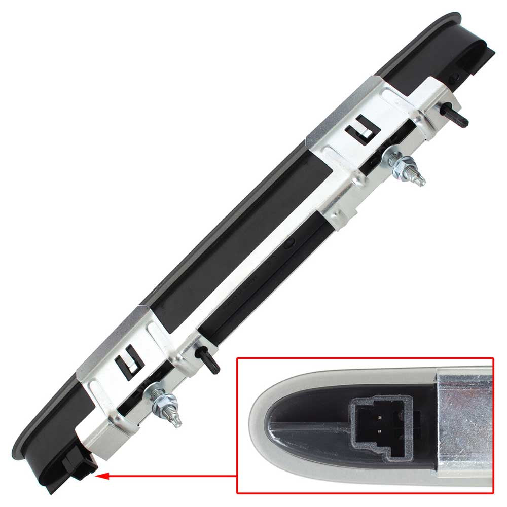 Mercedes SL R230 LED hátsó pótféklámpa 2002-2008 (füstszínű búra) illesztés