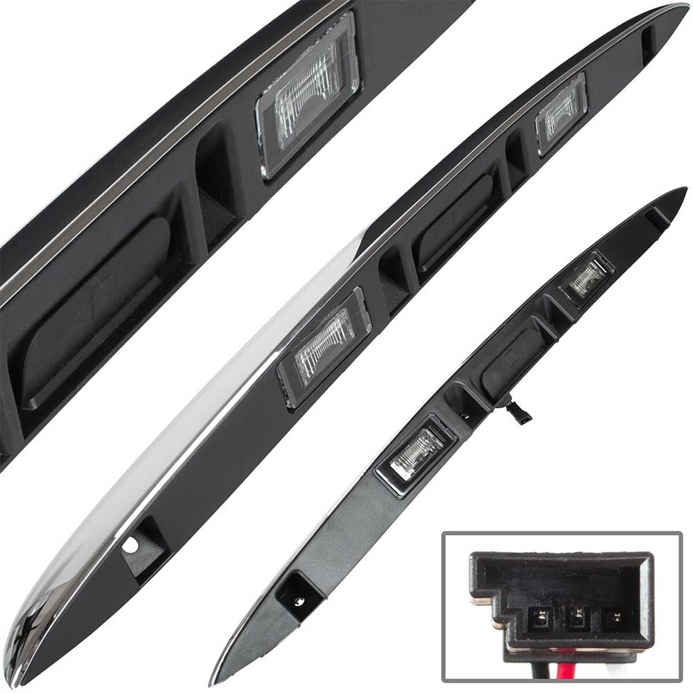 Mini R56 csomagtérnyitó mikrokapcsoló (díszléc + rendszámtábla világítás) 2006-2013