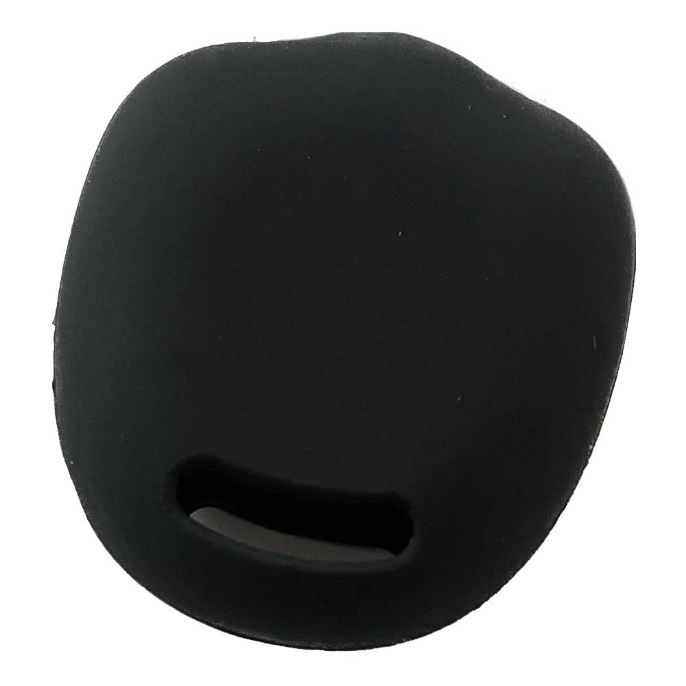 Mitsubishi 2 gombos szilikon tok fekete-piros színben