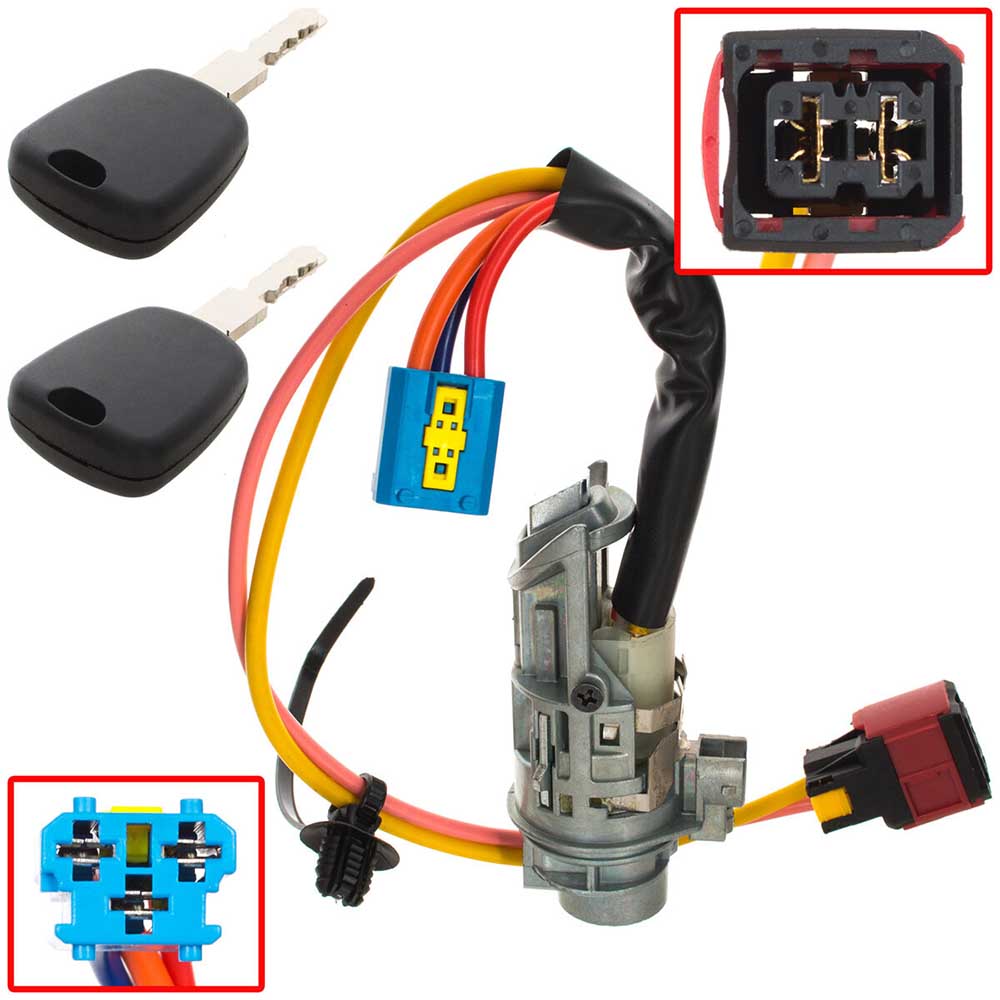 Peugeot 406 Coupe Gyújtáskapcsoló Betét 1997-2004