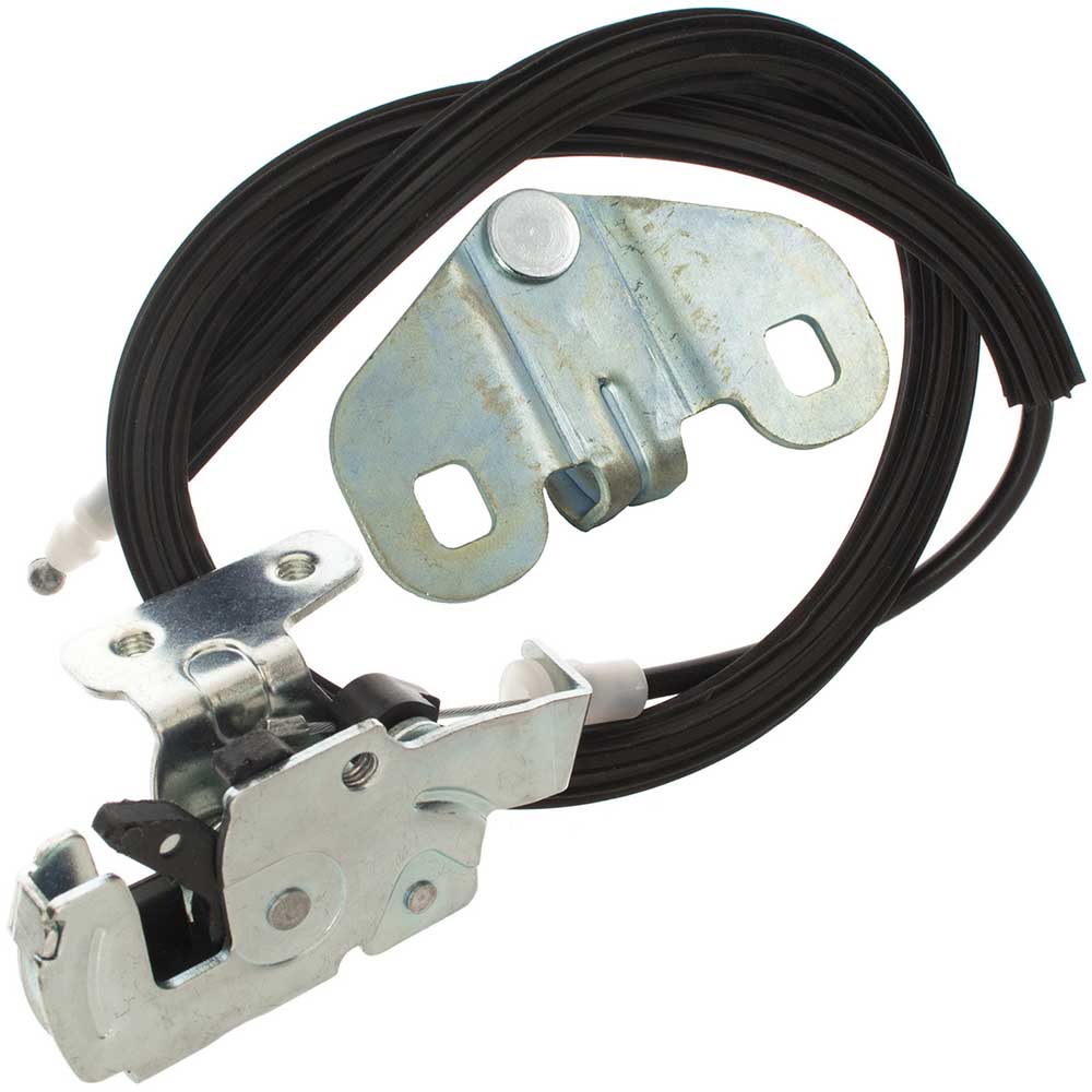 Peugeot Boxer II hátsó ajtó alsó zár és ütköző (bal oldal, bowdennel) 2006-