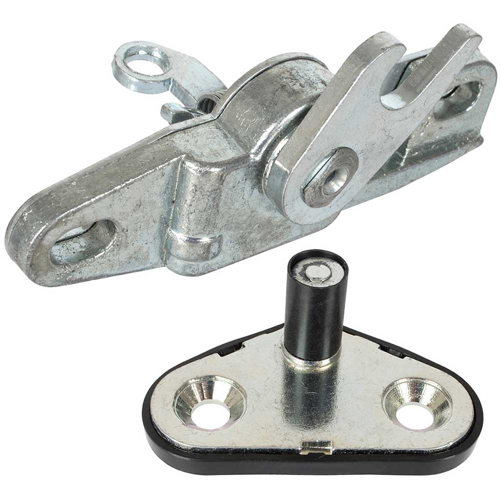 Renault Master II Busz tolóajtó felső zár és ütköző (jobb oldal) 1998-