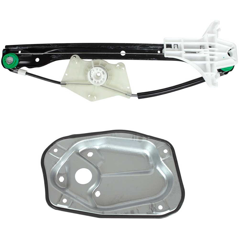 VW Jetta III jobb hátsó ablakemelő szerkezet panellel 2004-2010