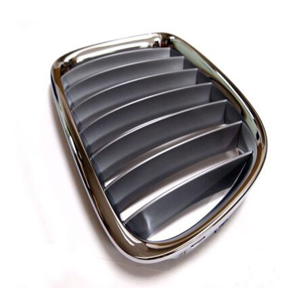 BMW X1 hűtőrács fekete / króm (BAL) 2009