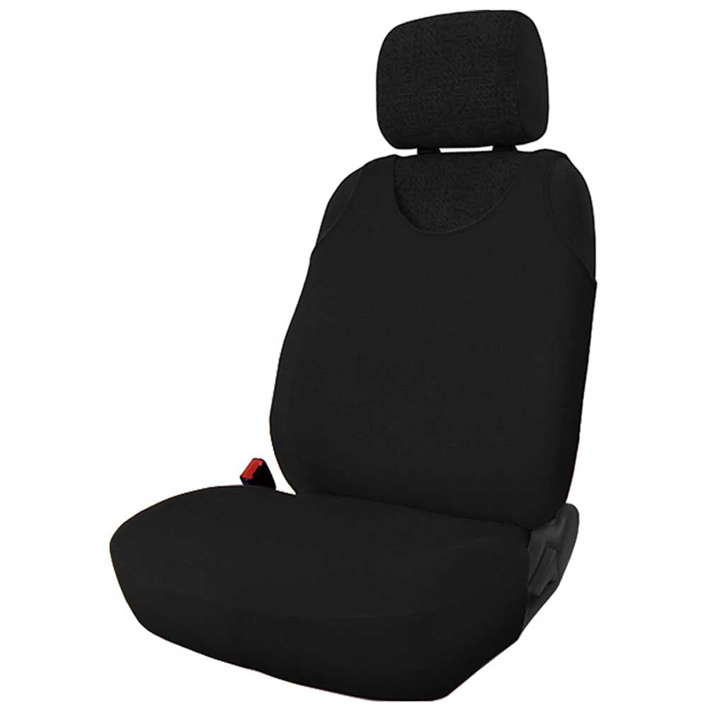 Bawelniane Univerzális trikó üléshuzat fekete színben pamut anyagból