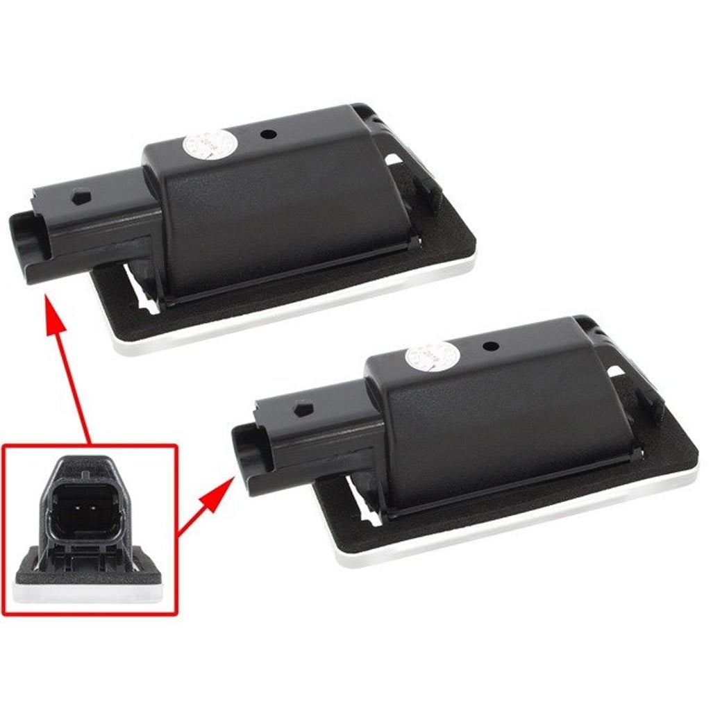 Peugeot 207, 208, 308 II, 2008 LED rendszámtábla világítás