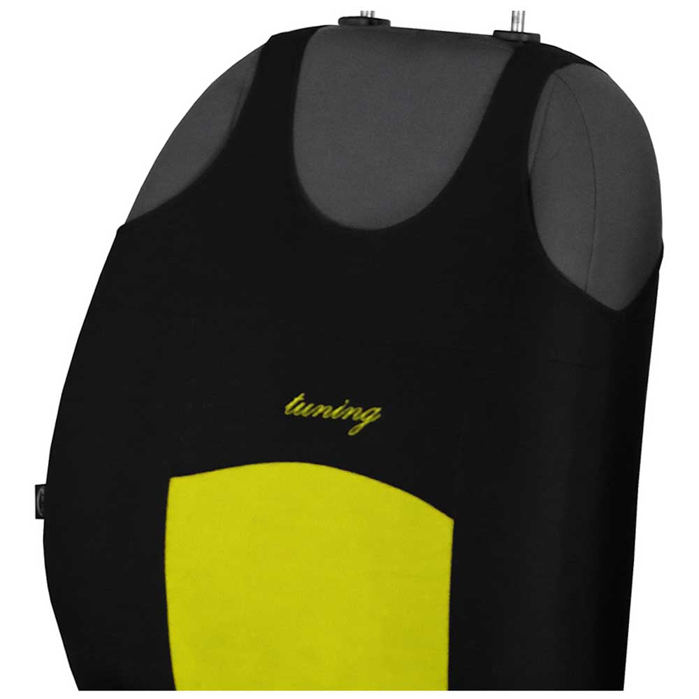 Classic Univerzális trikó üléshuzat sárga színben frottír anyagból