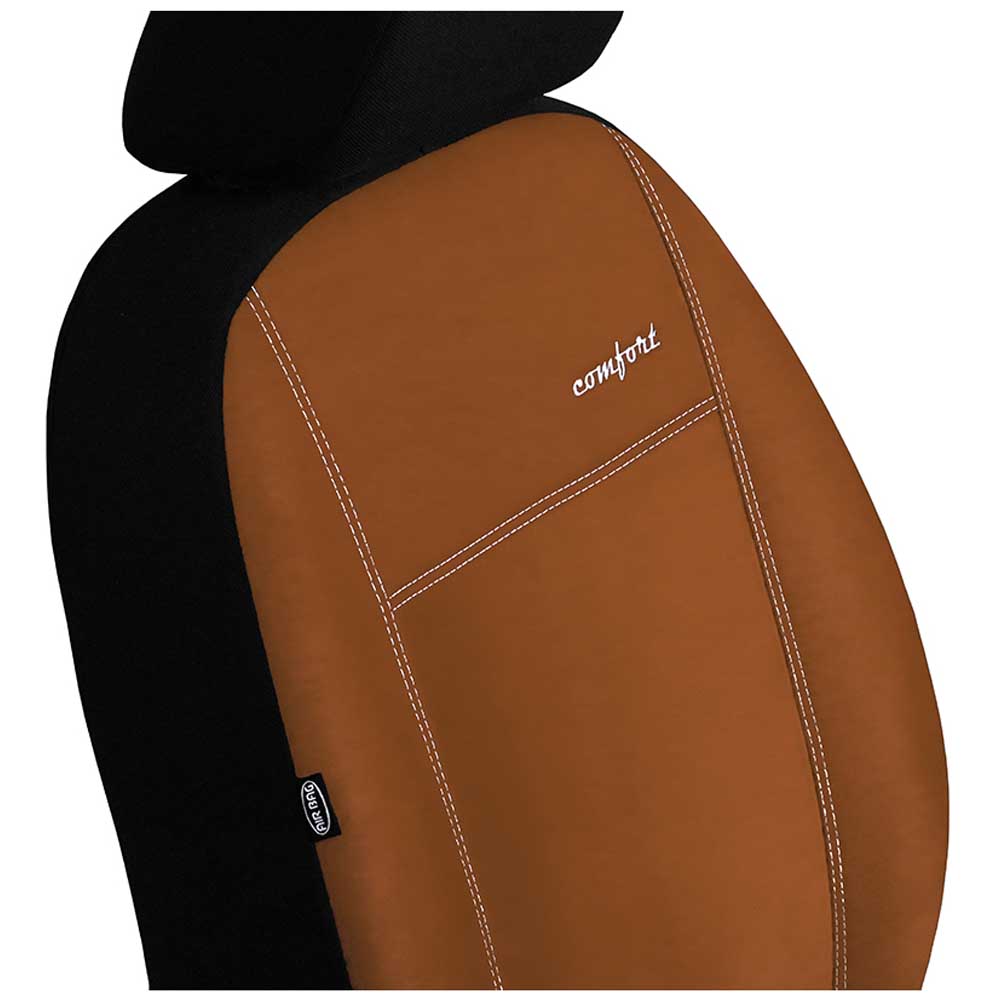 Comfort Univerzális üléshuzat barna színben alcantara anyagból