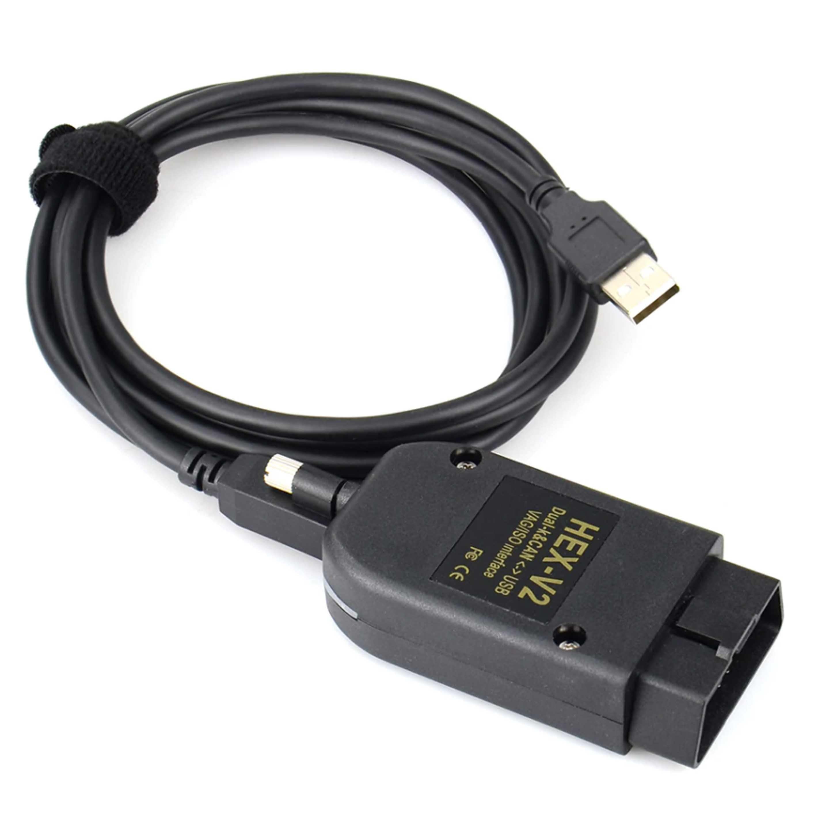 HEX + V2 VCDS autódiagnosztikai kábel