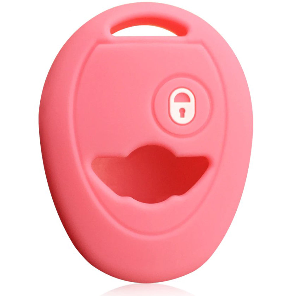 MINI 2 gombos szilikon tok, pink színben.