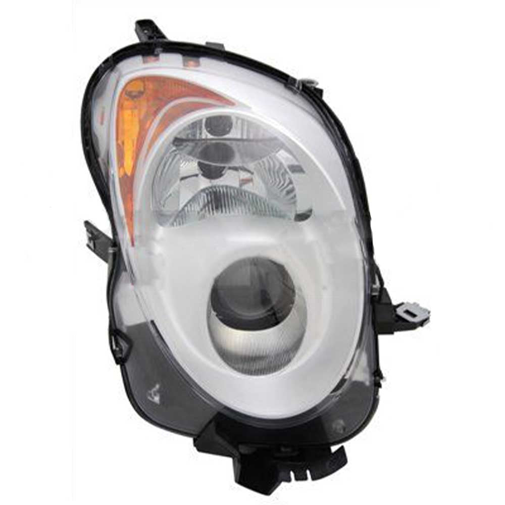 Alfa Romeo Mito bal első fényszóró króm 2008-2018