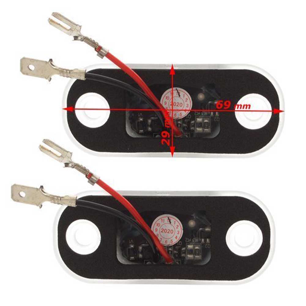 Audi rendszámtábla világítás