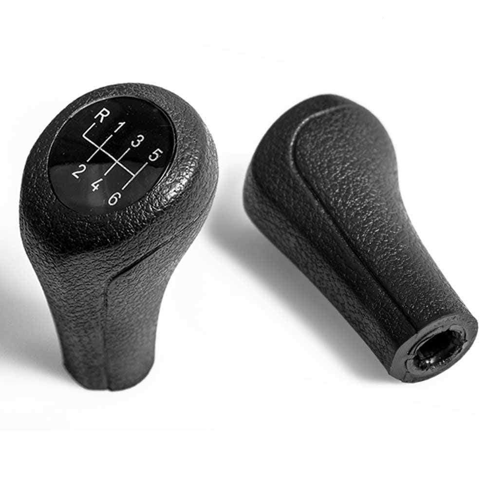 Fekete színű, 6 sebességes BMW váltógomb. Fekete színű számlappal.