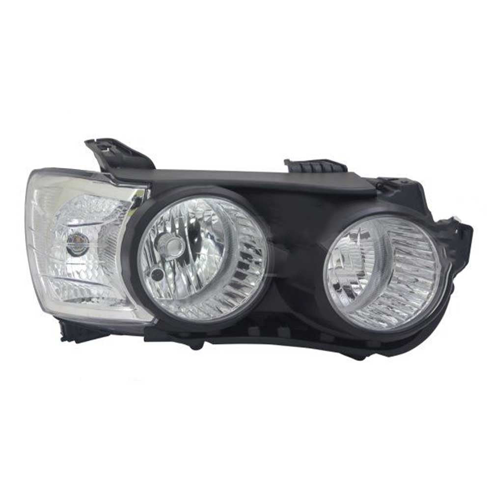 Chevrolet Aveo bal első fényszóró fekete 2011-