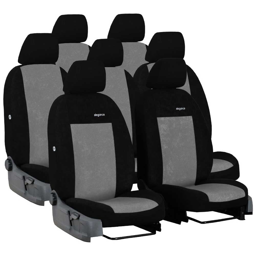 Ford Grand Tourneo Connect II (7 személyes) üléshuzat Elegance 2013-2018 szürke színben