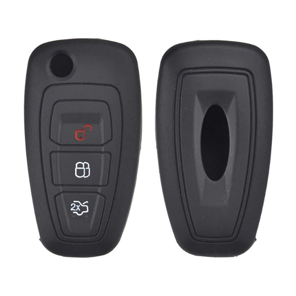 Ford bicskakulcs szilikon tok 3 gombos