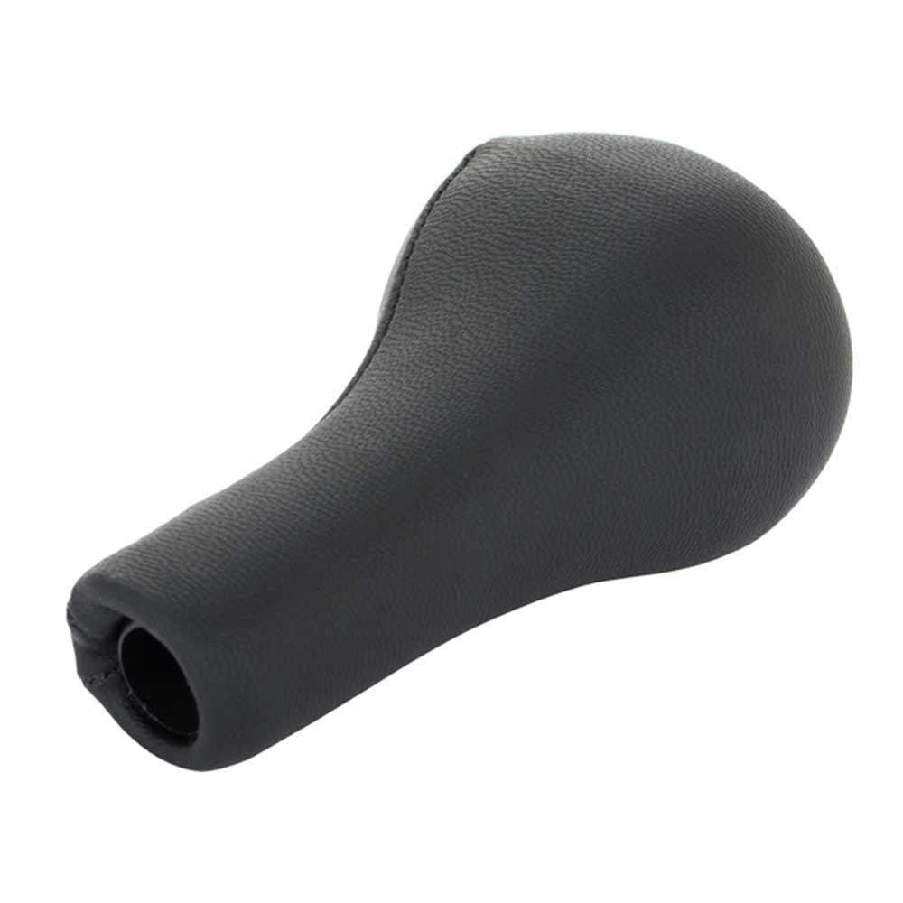 Fekete színű, 5 sebességes Ford váltógomb.