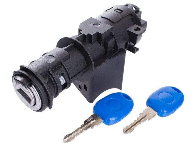 Fiat Marea gyújtáskapcsoló 2 db kulccsal, keskeny pin