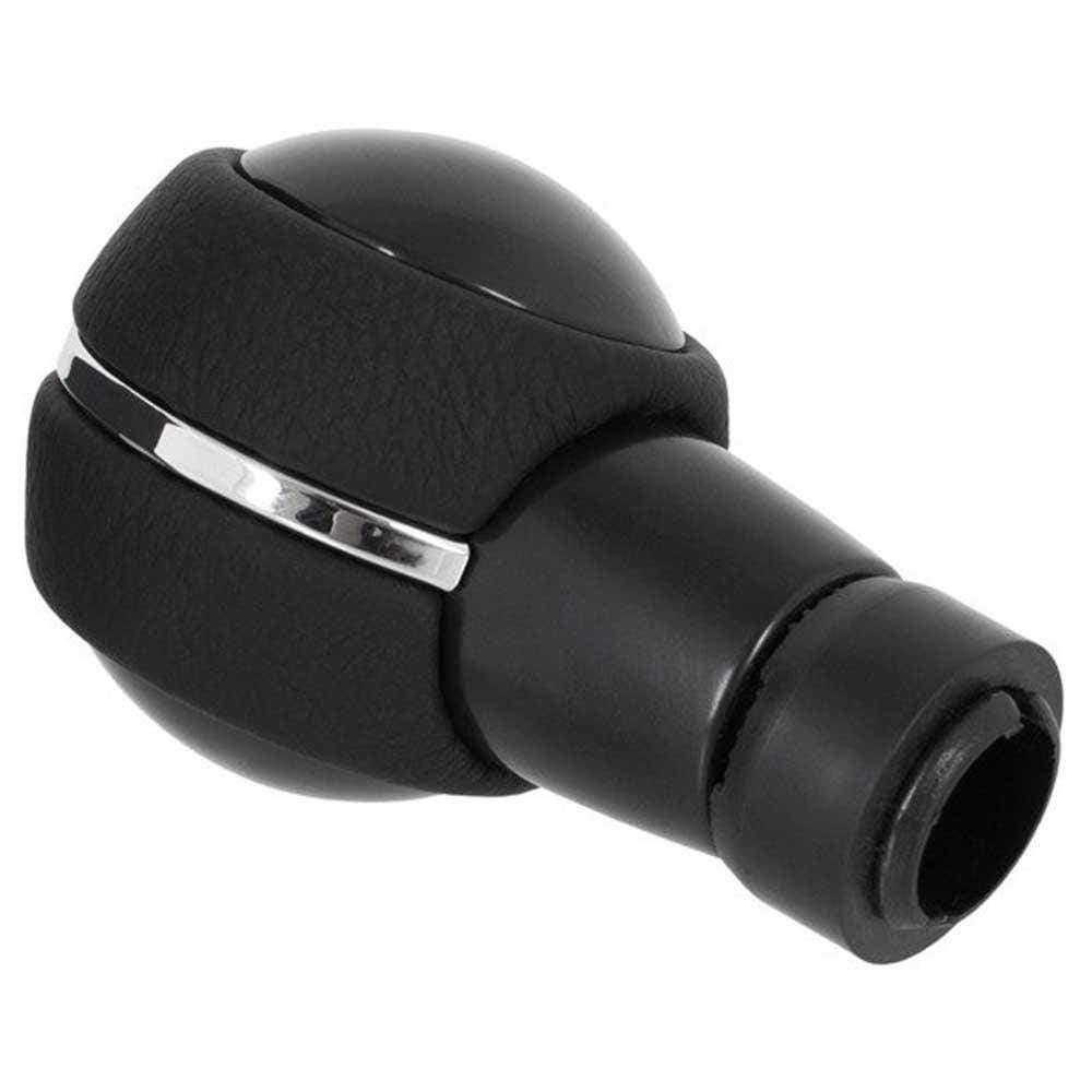 Fekete színű, 6 sebességes Mini váltógomb.