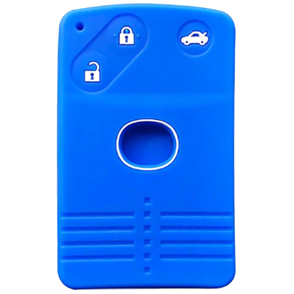 Mazda 3 gombos szilikontok kék színben