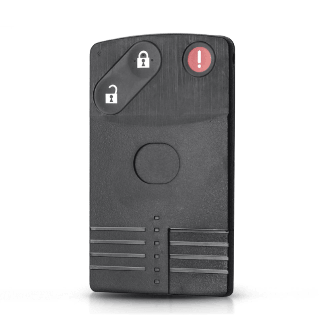 3 gombos Mazda távirányító indítókártya kulcs.