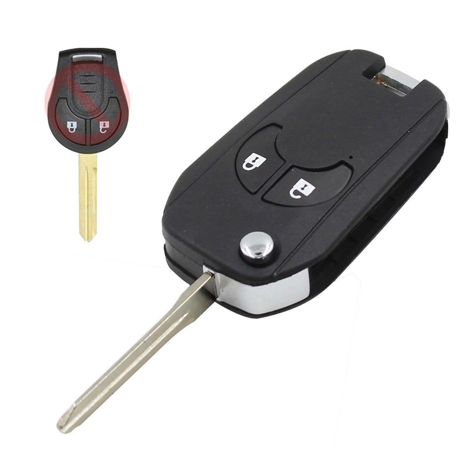 Nissan adaptér, adaptér na bicskakulcs 2-tlačidlový