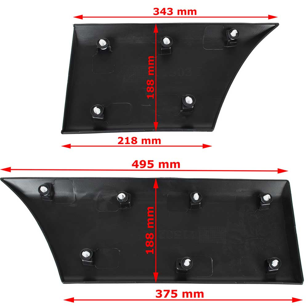 Nissan NV400 bal oldali díszléc szett 2011-