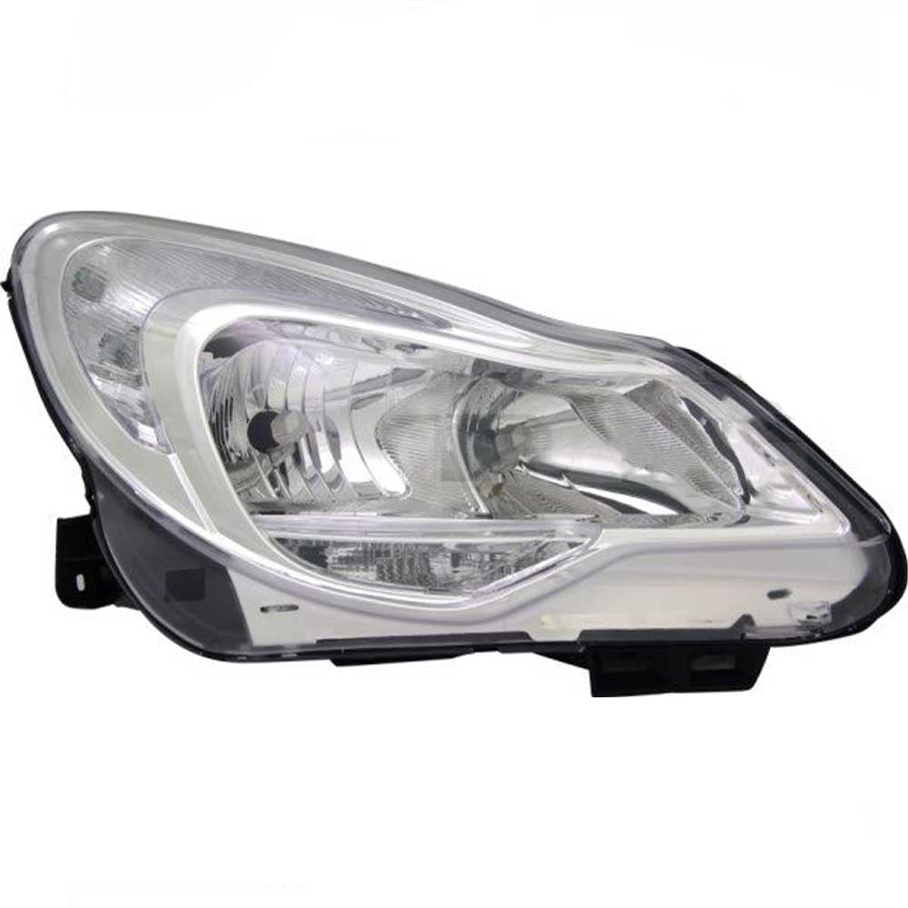 Opel Corsa D bal első fényszóró króm 2006-2014