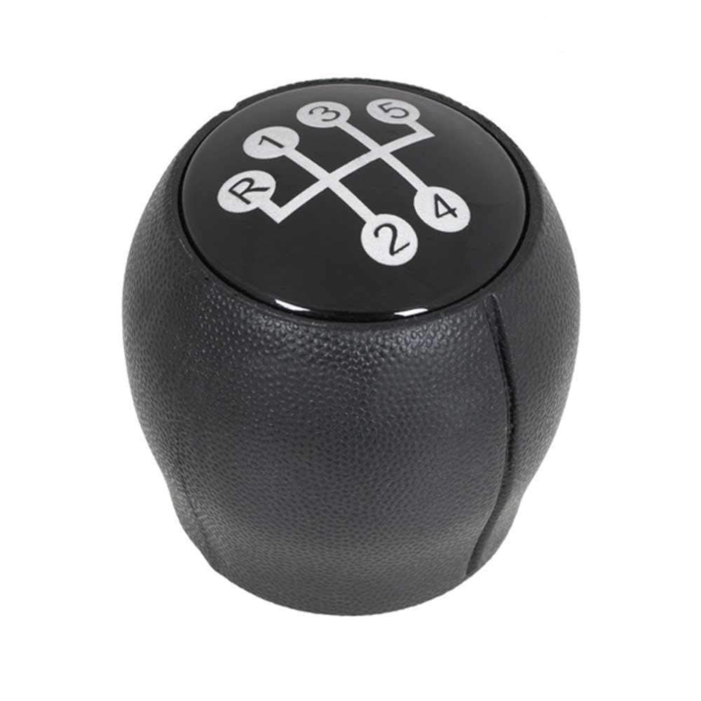 Fekete színű, 5 sebességes Opel váltógomb. Fekete színű üvegszámlappal, ezüst színű fokozatokkal.