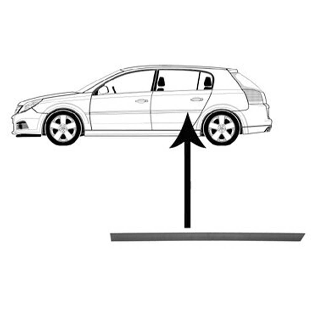 Opel Vectra C bočná ozdobná lišta 2002-2005